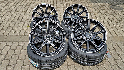 4 jantes mam rs5 FULL NOIR 19' 5x112 audui a5 ET30. 8.5x19"