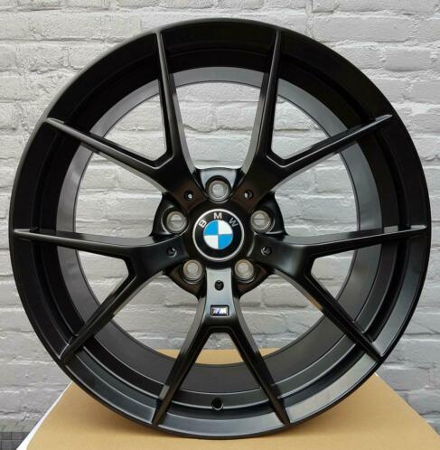 pack 4 jantes neuves 20' 5x120 look Sport black 9,5x20 et 8.5x20"