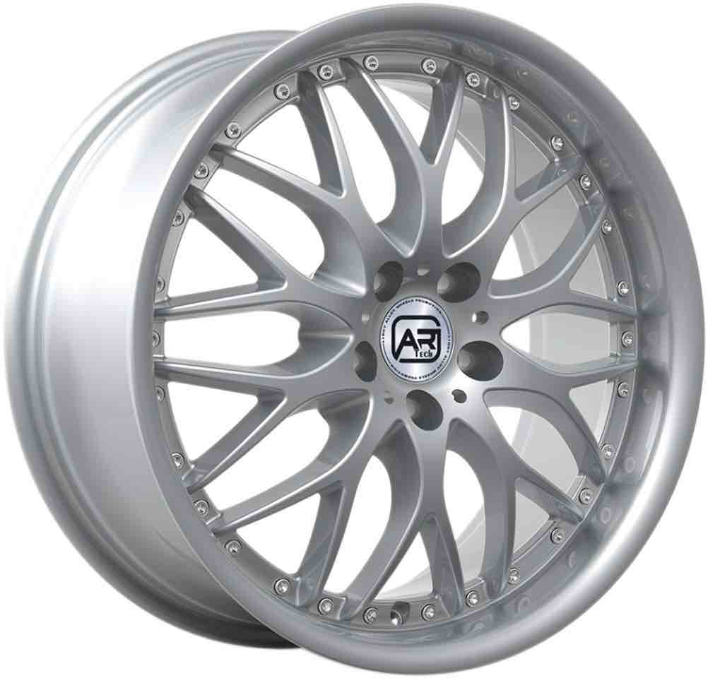 Jante neuve look BB Sport silver 17' x 4 TROUS. 4X100 7x17"