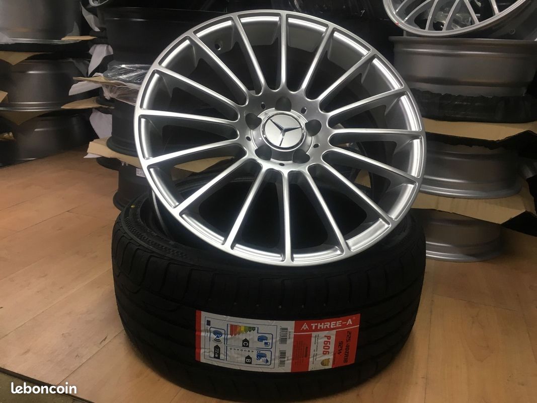 Jante neuve 16' 5x112 TYPE Sport Mercedes silver 7x16"