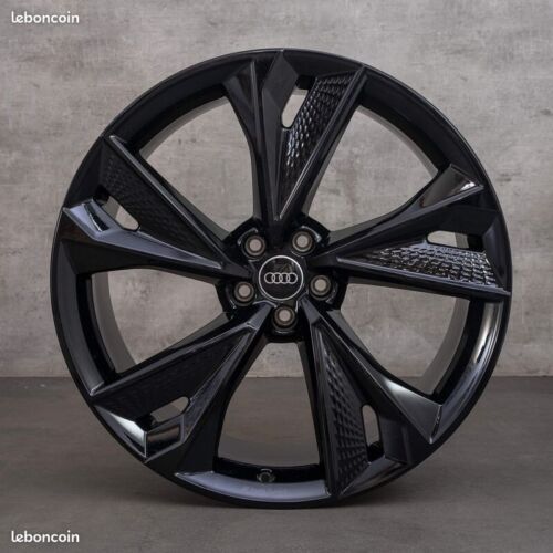 JANTE NEUVE 21' 5x112 look RS S sport black polish 9x21"