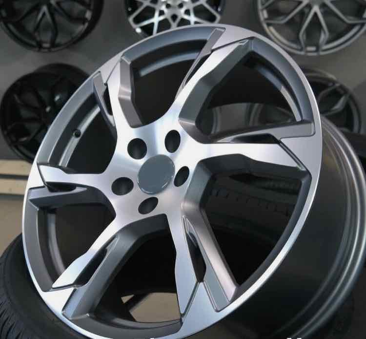 jante neuve 20'' 5x108 pour VOLVO version Anthracite Polish Sport  5x108 ET45 8.5x20"