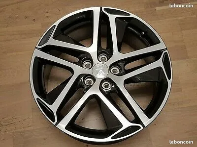 JANTE NEUVE 17' 5x108 look GT Sport design black polish 7x17"