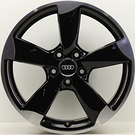 4 JANTES NEW ROTOR BLACK 18'   POUR AUDI 8x18"