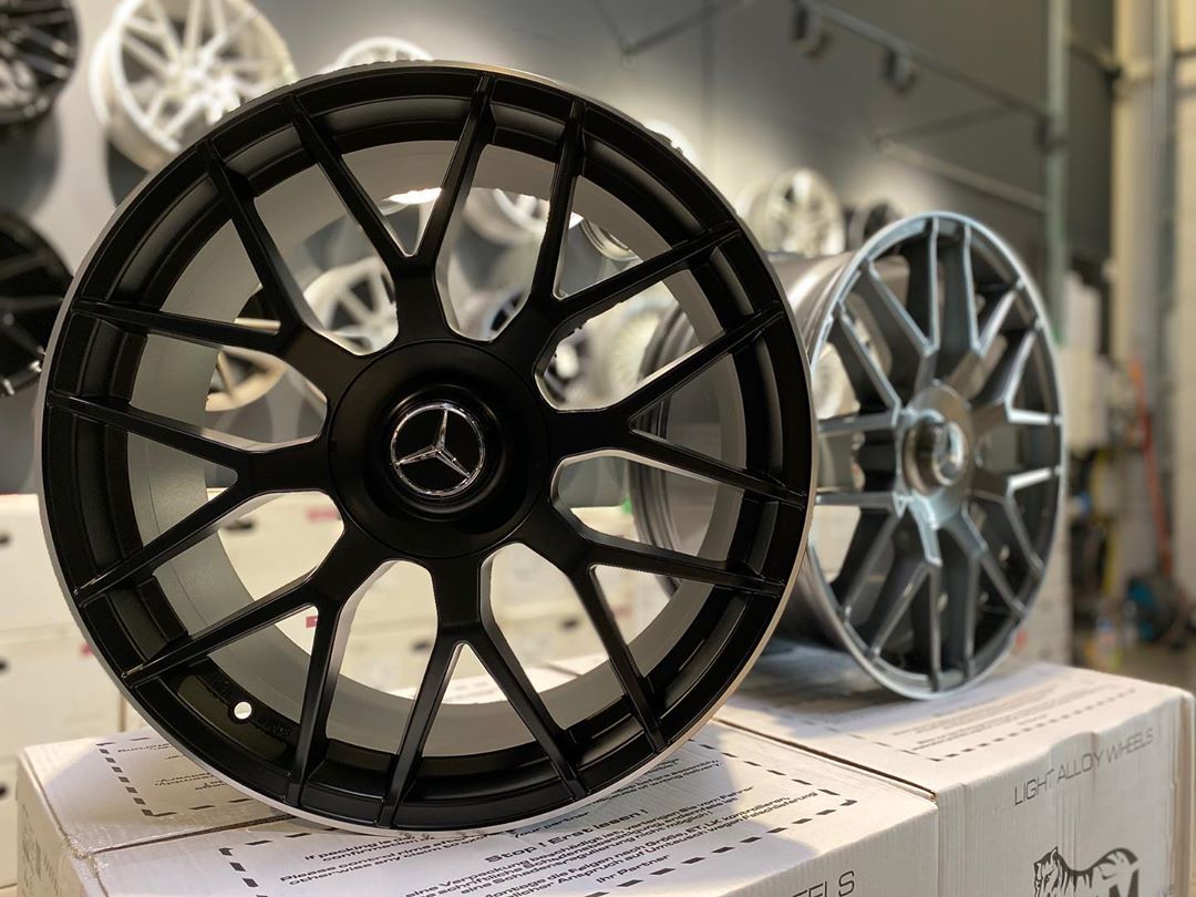 pack 4 jantes neuves 19'' 5x112 pour Mercedes style RS Sport 9,5x19 et 8.5x19"