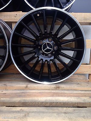 Jante neuve look S Sport black lip pour Mercedes + vredestein wintrack pro+ en 205/55/17 7x17"