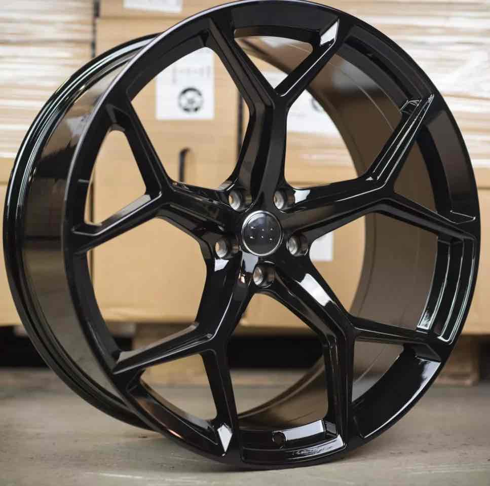 jante neuve en 19' 5x112  LOOK RS SPORT GLOSS BLACK 8.5x19"