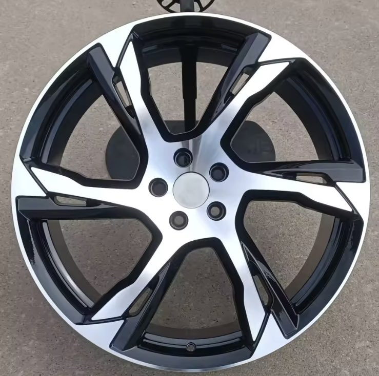 jante 22'' neuve 4x4 pour VOLVO Version black polish 5x108 9x22"