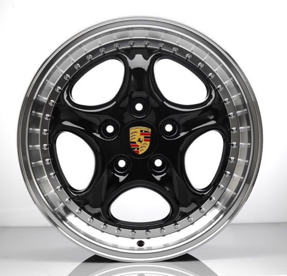 LOT DE 4 JANTES 8x18 9,5x18 5x130 BMF PORSCHE ET50 8x18"