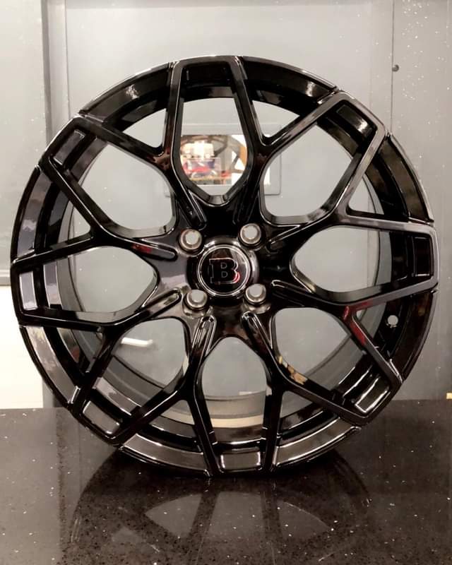 LOT DE 4 JANTES NEUVES 16' 4x100 pour Smart Fortwo  Black Polish 6x16"