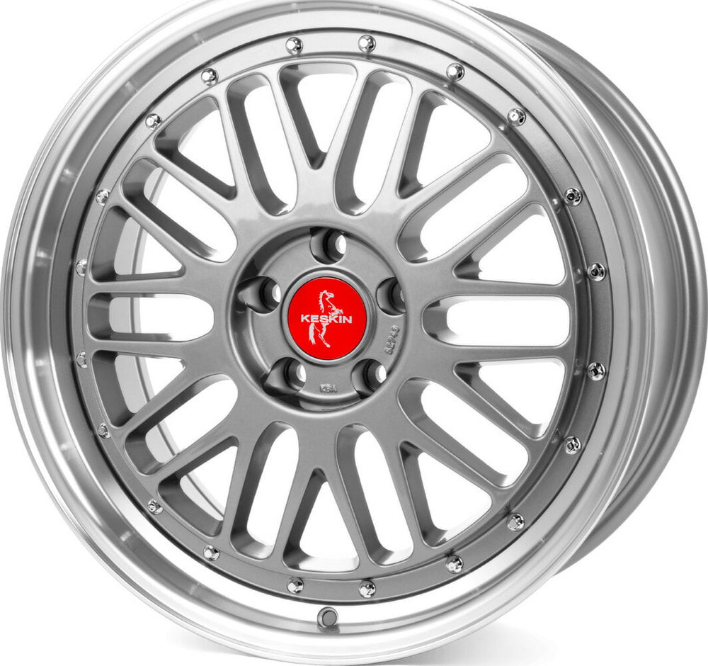 JANTE NEUVE EN 18'' 5x120 look BB S SPORT SILVER 8x18"