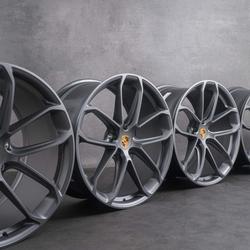 pack lot 4 jantes neuves 22'' 5x130 anthracite polish av+ar  11,5x22 / 9.5x22"