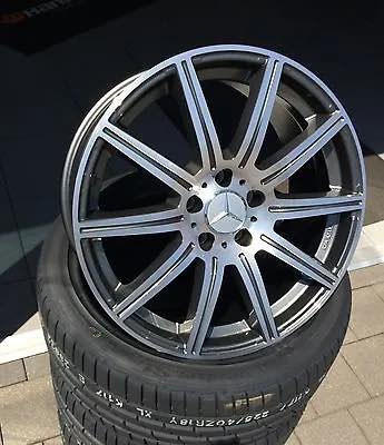 jante neuve 18' 5x112 pour Mercedes Version BI TON Anthracite polish 8x18"