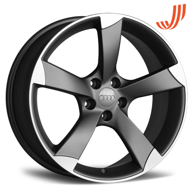 visuel 4 jantes neuves style RS SPORT  GUN 18'. 5x112 et35 POUR AUDI + 4 Pneus neufs 245/40r18 NXII Sport Berlin TYres 8x18" n°2