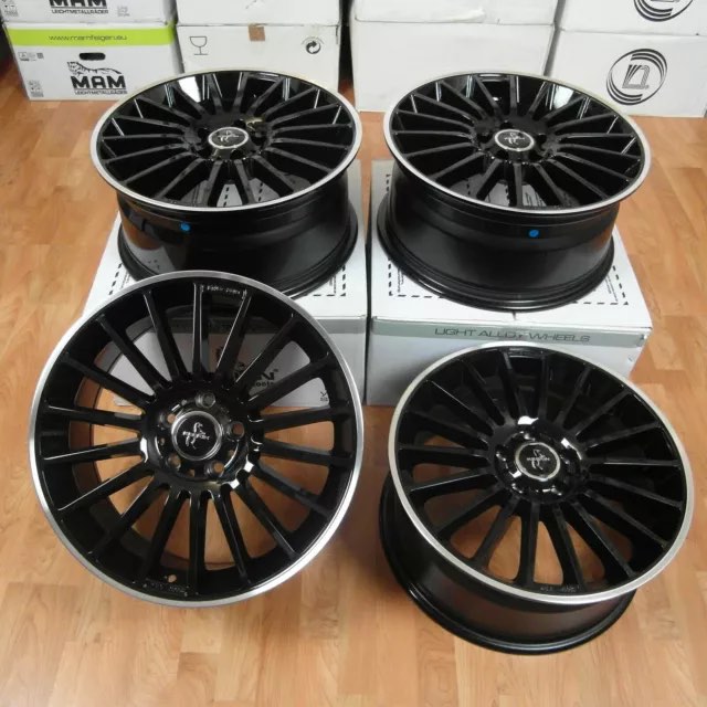 jante neuve en 20' 5x112 type RS Sport black Polish 8.5x20"