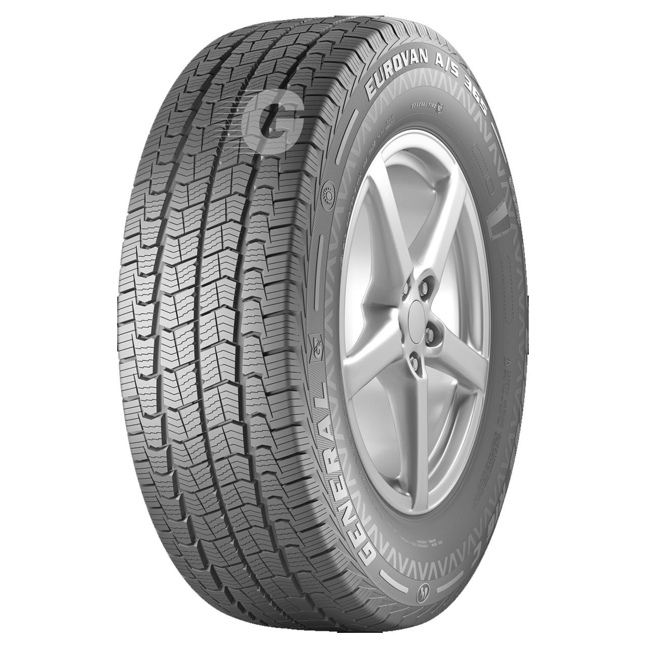 GENERAL TIRE EuroVan A/S 365 235/65R16 115 R